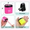 image:imageMr Pen Manual Pencil Sharpeners 12 Pack Colorful Bulk Portable Handheld Pencil Sharpeners with SnapOn Lid for Kids School Office Home Adults Students Class