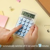 image:imageMr Pen Mechanical Switch Calculator 10 Digits Blue Calculator  Transparent Body Large LCD Display Big Buttons
