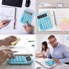 image:imageMr Pen Mechanical Switch Calculator 12 Digit Large LCD Display  Blue with Big Buttons Mechanical Switch Calculator for Home School OfficeBlue