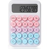 image:imageMr Pen Mechanical Switch Calculator 12 Digit Large LCD Display  Blue with Big Buttons Mechanical Switch Calculator for Home School OfficeBubble Gum