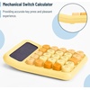 image:imageMr Pen Mechanical Switch Calculator 12 Digit Large LCD Display  Blue with Big Buttons Mechanical Switch Calculator for Home School OfficeOrange
