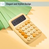 image:imageMr Pen Mechanical Switch Calculator 12 Digit Large LCD Display  Blue with Big Buttons Mechanical Switch Calculator for Home School OfficeOrange