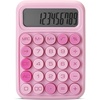 image:imageMr Pen Mechanical Switch Calculator 12 Digit Large LCD Display  Blue with Big Buttons Mechanical Switch Calculator for Home School OfficePink