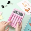 image:imageMr Pen Mechanical Switch Calculator 12 Digit Large LCD Display  Blue with Big Buttons Mechanical Switch Calculator for Home School OfficePink