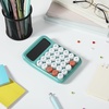 image:imageMr Pen Mechanical Switch Calculator 12 Digit Large LCD Display  Blue with Big Buttons Mechanical Switch Calculator for Home School OfficePistachio
