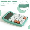 image:imageMr Pen Mechanical Switch Calculator 12 Digit Large LCD Display  Blue with Big Buttons Mechanical Switch Calculator for Home School OfficePistachio