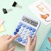 image:imageMr Pen Mechanical Switch Calculator 12 Digit Large LCD Display  Blue with Big Buttons Mechanical Switch Calculator for Home School OfficeTwilight