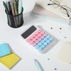 image:imageMr Pen Mechanical Switch Calculator 12 Digit Large LCD Display  Colorful with Big Buttons Mechanical Switch Calculator for Home School OfficeBubble Gum