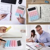 image:imageMr Pen Mechanical Switch Calculator 12 Digit Large LCD Display  Colorful with Big Buttons Mechanical Switch Calculator for Home School OfficeBubble Gum