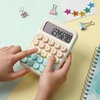 image:imageMr Pen Mechanical Switch Calculator 12 Digit Large LCD Display  Colorful with Big Buttons Mechanical Switch Calculator for Home School OfficeCreamy Citrus