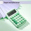 image:imageMr Pen Mechanical Switch Calculator 12 Digit Large LCD Display  Colorful with Big Buttons Mechanical Switch Calculator for Home School OfficeGreen
