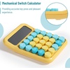image:imageMr Pen Mechanical Switch Calculator 12 Digit Large LCD Display  Colorful with Big Buttons Mechanical Switch Calculator for Home School OfficeLagoon