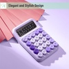 image:imageMr Pen Mechanical Switch Calculator 12 Digit Large LCD Display  Colorful with Big Buttons Mechanical Switch Calculator for Home School OfficePurple
