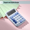 image:imageMr Pen Mechanical Switch Calculator 12 Digit Large LCD Display  Colorful with Big Buttons Mechanical Switch Calculator for Home School OfficeTwilight