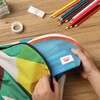 image:imageMr Pen Mesh Pencil Case Blue Mesh Zipper Pouch Bags Cosmetic Bag  Makeup Bag Cute