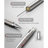 image:imageMr Pen Metal Mechanical Pencil Set with Lead Refills amp Erasers 2 Pack  09mm 4x Tubes 2B Lead Refill 4x Eraser Refills for School Supplies Note Taking Drawing Sketching Office03mm