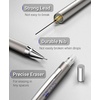 image:imageMr Pen Metal Mechanical Pencil Set with Lead Refills amp Erasers 2 Pack  09mm 4x Tubes 2B Lead Refill 4x Eraser Refills for School Supplies Note Taking Drawing Sketching Office05mm