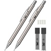 image:imageMr Pen Metal Mechanical Pencil Set with Lead Refills amp Erasers 2 Pack  09mm 4x Tubes 2B Lead Refill 4x Eraser Refills for School Supplies Note Taking Drawing Sketching Office09mm