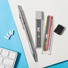 image:imageMr Pen Metal Mechanical Pencil Set with Lead Refills amp Erasers 2 Pack  09mm 4x Tubes 2B Lead Refill 4x Eraser Refills for School Supplies Note Taking Drawing Sketching Office20mm