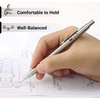 image:imageMr Pen Metal Mechanical Pencil Set with Lead Refills amp Erasers 2 Pack  09mm 4x Tubes 2B Lead Refill 4x Eraser Refills for School Supplies Note Taking Drawing Sketching Office09mm