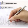 image:imageMr Pen Metal Mechanical Pencil Set with Lead Refills amp Erasers 2 Pack  09mm 4x Tubes 2B Lead Refill 4x Eraser Refills for School Supplies Note Taking Drawing Sketching Office05mm