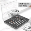 image:imageMr Pen Metal Mechanical Pencil Set with Lead Refills amp Erasers 2 Pack  2 Sizes 05 amp 07mm 4x Tubes 2B Lead Refill 2x Erasers for School Supplies Note Taking Drawing Sketching Office1 Count Pack of 1