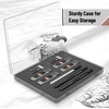 image:imageMr Pen Metal Mechanical Pencil Set with Lead Refills amp Erasers 2 Pack  2 Sizes 05 amp 07mm 4x Tubes 2B Lead Refill 2x Erasers for School Supplies Note Taking Drawing Fathers Day Gift
