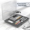 image:imageMr Pen Metal Mechanical Pencil Set with Lead Refills amp Erasers 5 Pack  5 Sizes 03 05 07 09 amp 2mm 6x Tubes HB Lead Refills for School Supplies Note Taking Drawing Fathers Day Gift