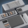image:imageMr Pen Metal Mechanical Pencil Set with Lead Refills amp Erasers 6 Pack  5 Sizes 03 05 07 09 amp 2mm 8x Tubes Lead Refills amp 2x Erasers for School Supplies Note Taking Fathers Day Gift