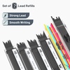 image:imageMr Pen Metal Mechanical Pencil Set with Lead and Eraser Refills 5 Sizes  03 05 07 09 2mm Drafting Sketching Architecture Drawing Mechanical Pencils Metal Mechanical Pencils