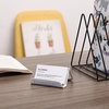 image:imageMr Pen Metal Mesh Business Card Holders 3 Pack Black  Durable Stainless Steel Card Stand for Desk Office and Business Use Straight Flat and Smooth DesignWhite