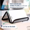 image:imageMr Pen Metal Mesh Business Card Holders 3 Pack Gray  Durable Stainless Steel Card Stand for Desk Office and Business Use Straight Flat and Smooth DesignBlack