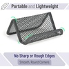 image:imageMr Pen Metal Mesh Business Card Holders 3 Pack Gray  Durable Stainless Steel Card Stand for Desk Office and Business Use Straight Flat and Smooth DesignGrey