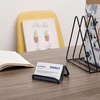 image:imageMr Pen Metal Mesh Business Card Holders 3 Pack Gray  Durable Stainless Steel Card Stand for Desk Office and Business Use Straight Flat and Smooth DesignGrey