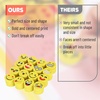 image:imageMr Pen Mini Erasers Bulk for Kids 64 Pack 1 Inch Diameter  Small Fun Smiley Round Eraser for Classroom Rewards Fillers Goodie Bag Stuffers Party Favors