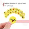 image:imageMr Pen Mini Erasers Bulk for Kids 64 Pack 1 Inch Diameter  Small Fun Smiley Round Eraser for Classroom Rewards Fillers Goodie Bag Stuffers Party Favors