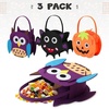 image:imageMr Pen Mini Halloween Bags 3Pack Felt Halloween Goody Bags