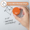 image:imageMr Pen Mini Magnetic Dry Erase Erasers 2 x 2 24 Pack  Black Small Magnetic Whiteboard Dry Erase Erasers Bulk for Kids Teachers Students and Classroom SuppliesEarthy Colors