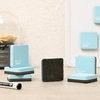 image:imageMr Pen Mini Magnetic Dry Erase Erasers 2 x 2 24 Pack  Black Small Magnetic Whiteboard Dry Erase Erasers Bulk for Kids Teachers Students and Classroom SuppliesPastel Green