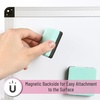 image:imageMr Pen Mini Magnetic Dry Erase Erasers 2 x 2 24 Pack  Black Small Magnetic Whiteboard Dry Erase Erasers Bulk for Kids Teachers Students and Classroom SuppliesGreen
