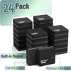 image:imageMr Pen Mini Magnetic Dry Erase Erasers 2 x 2 24 Pack  Black Small Magnetic Whiteboard Dry Erase Erasers Bulk for Kids Teachers Students and Classroom SuppliesBlack