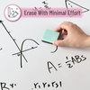 image:imageMr Pen Mini Magnetic Dry Erase Erasers 2 x 2 24 Pack  Black Small Magnetic Whiteboard Dry Erase Erasers Bulk for Kids Teachers Students and Classroom SuppliesGreen