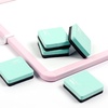 image:imageMr Pen Mini Magnetic Dry Erase Erasers 2 x 2 24 Pack  Black Small Magnetic Whiteboard Dry Erase Erasers Bulk for Kids Teachers Students and Classroom SuppliesGreen
