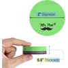 image:imageMr Pen Mini Magnetic Dry Erase Erasers 2 x 2 24 Pack  Black Small Magnetic Whiteboard Dry Erase Erasers Bulk for Kids Teachers Students and Classroom SuppliesBright Colors