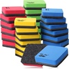 image:imageMr Pen Mini Magnetic Dry Erase Erasers 2 x 2 24 Pack  Black Small Magnetic Whiteboard Dry Erase Erasers Bulk for Kids Teachers Students and Classroom SuppliesBright Colors