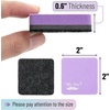 image:imageMr Pen Mini Magnetic Dry Erase Erasers 2 x 2 24 Pack  Black Small Magnetic Whiteboard Dry Erase Erasers Bulk for Kids Teachers Students and Classroom SuppliesPastel Colors