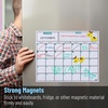 image:imageMr Pen Monthly Magnetic Dry Erase Board Calendar for Fridge 147x118  Gray Monthly Planner Whiteboard for Refrigerator with 4 Dry Erase Markers for Family Schedules Chores Meal PlanningWhite