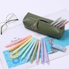 image:imageMr Pen PU Leather Pencil Case Boho StyleGreen