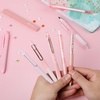 image:imageMr Pen Pastel Green Gel Pens Set 12 Pack  Black Ink Cute Writing Pens with 1 Aesthetic Highlighter 05 mm Smooth Gel Pens for Journaling Aesthetic Girly StationeryPastel Pink Barrel