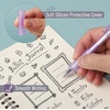 image:imageMr Pen Pastel Green Gel Pens Set 12 Pack  Black Ink Cute Writing Pens with 1 Aesthetic Highlighter 05 mm Smooth Gel Pens for Journaling Aesthetic Girly StationeryPastel Purple Barrel